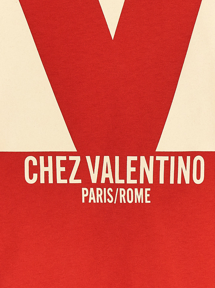 Valentino Garavani Chez Valentino T shirt - Rosso | afed0b41fb233d28d58b4b8fb7b387760f57b952