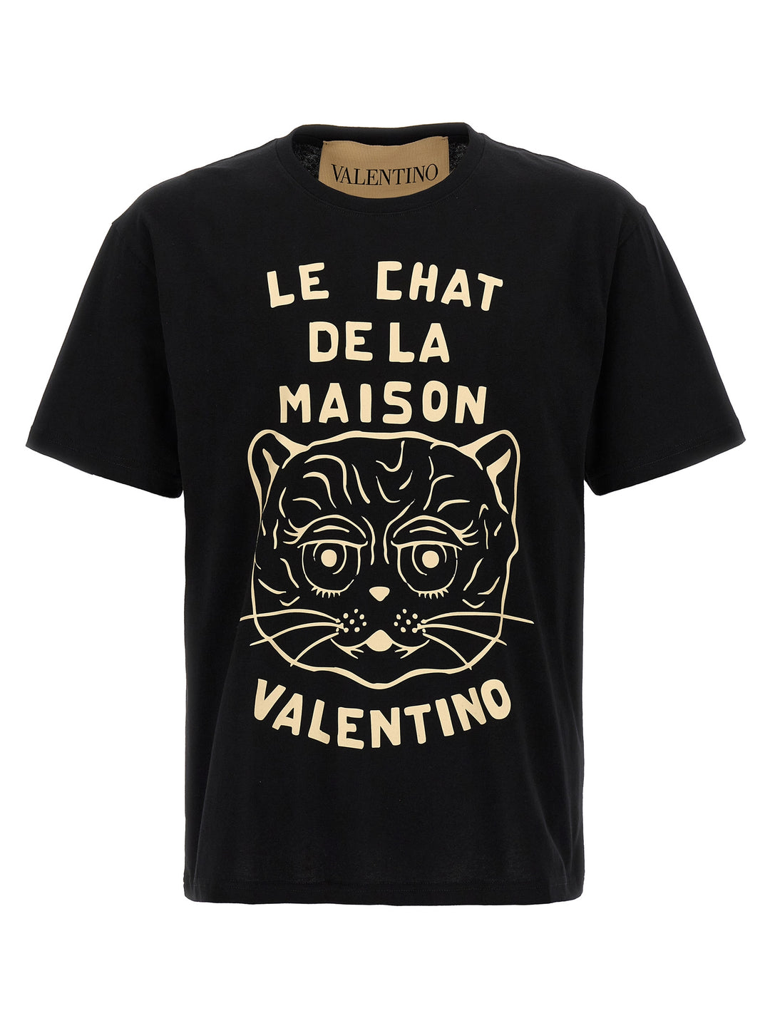 Valentino Garavani Le Chat De La Maison T shirt - Nero | d651770c3de273fdf52e4ab41dcdff979f6e8a0f
