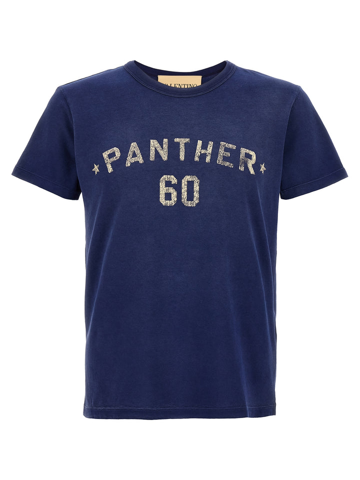 Valentino Garavani Panther T shirt - Blu | 4e8fdaefe1a353a1adad3176325fae1b081a01ab