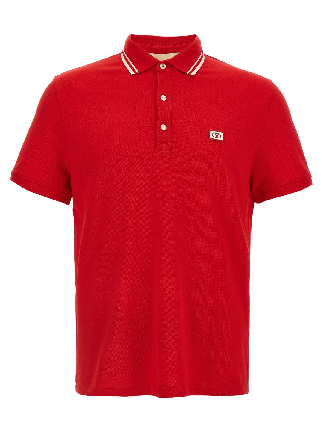 Valentino Garavani Vg Polo - Rosso | 1d05c1e90fd6a7c7a256c27e091bb7a7ec55bd96
