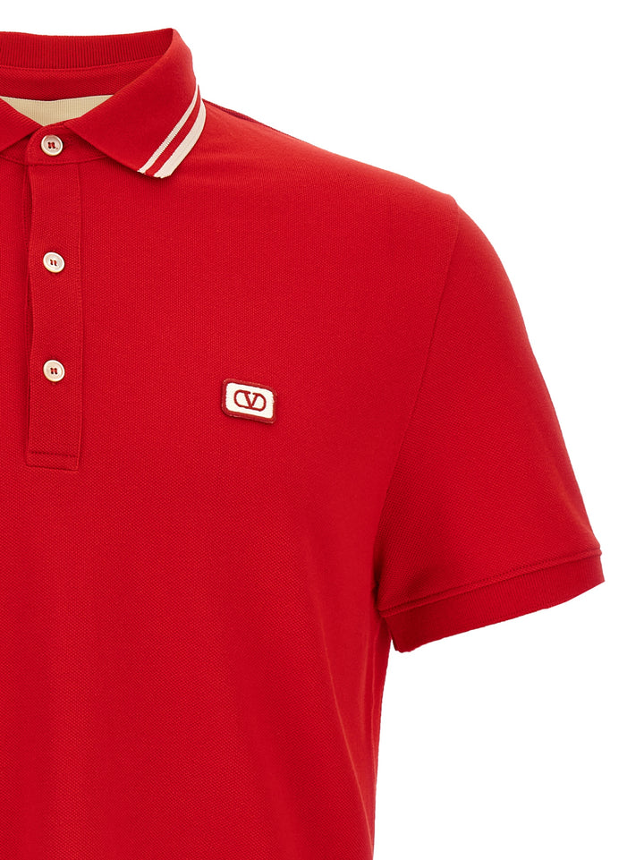 Valentino Garavani Vg Polo - Rosso | 53744459a9b0ad971cf735579b0d1e234a8ad08b