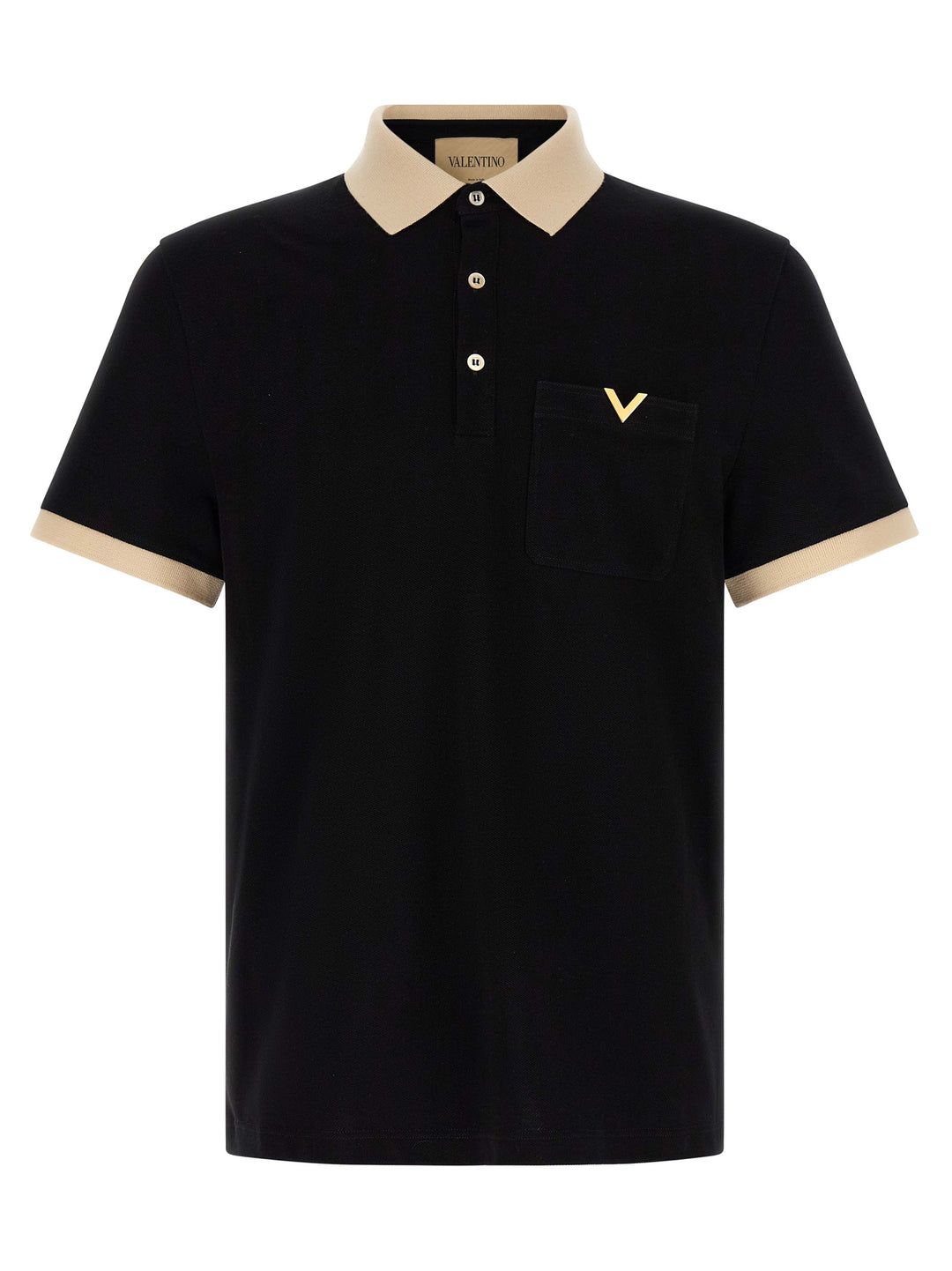 Valentino Garavani Valentino Polo - Bianco/Nero | 8f00f8308e8da402e42b2ffc5577cef90425ded4