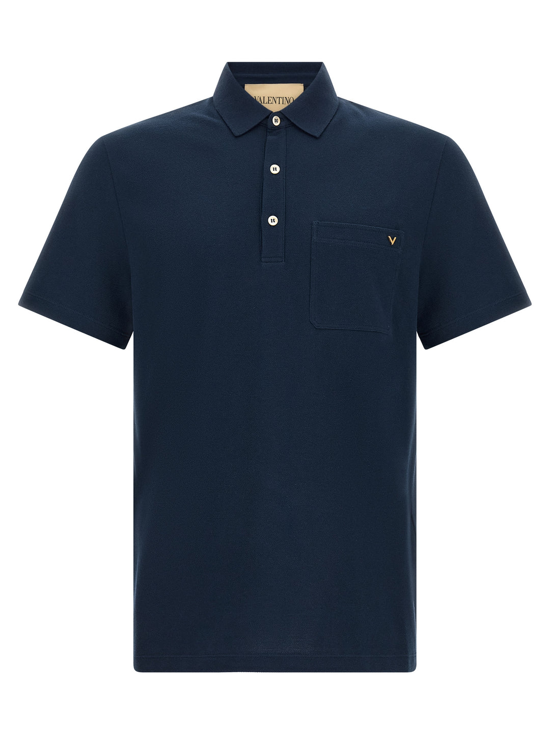Valentino Garavani Vgold Polo - Blu | 05e17f801731973d6815b39950b8bed64ed96259