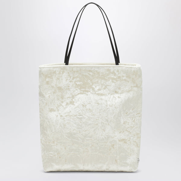 Sac Thea Blanc En Velours