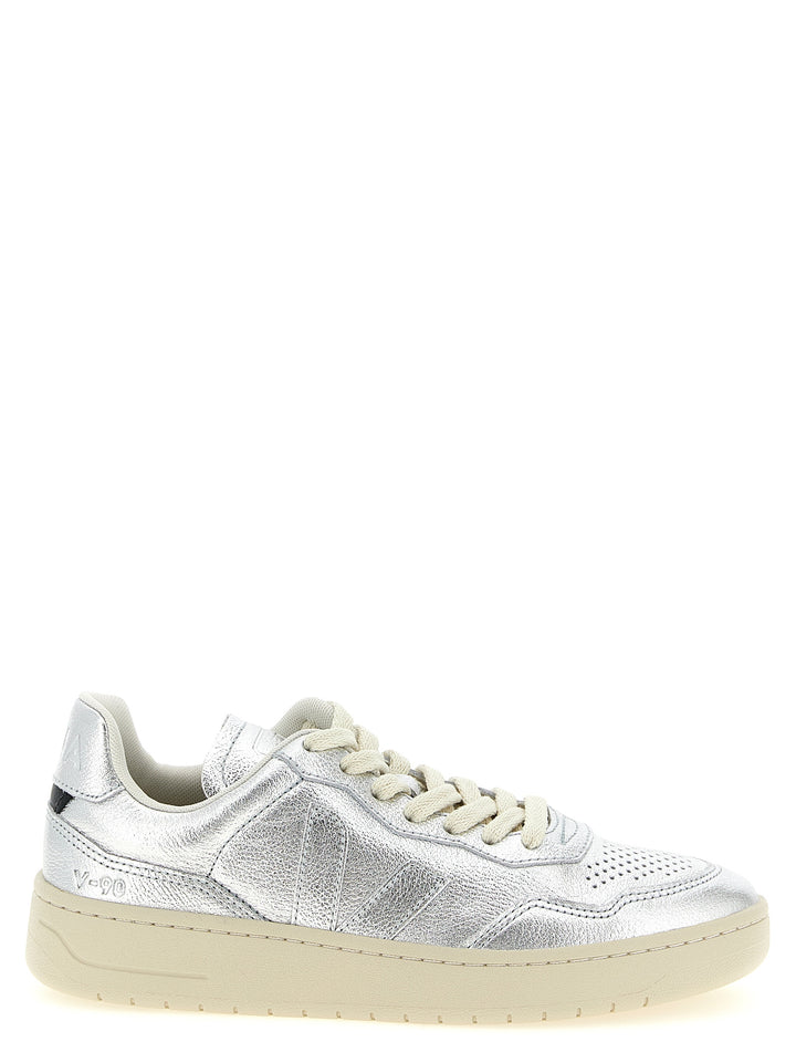 Veja V-90 Sneakers - Silver | 63ca99eba037f952fa088d87e0efd394fb60b9e5