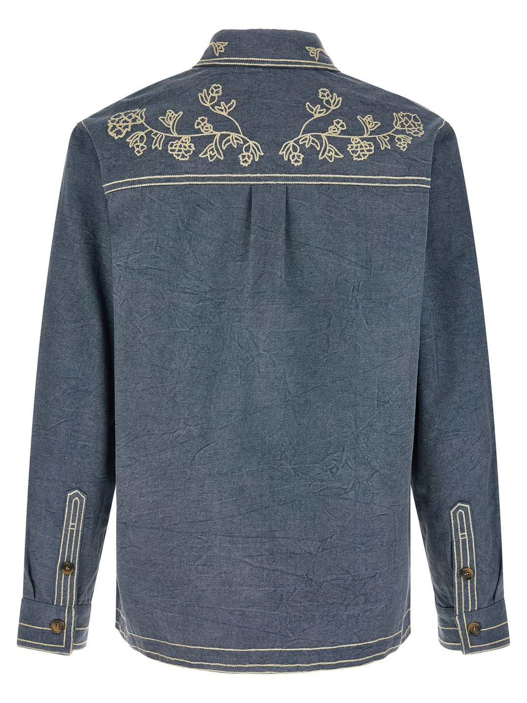 Marant Rudy Camicie - Blu | 99a4667a42de2236d0e6e97c61d0501b07927ee6