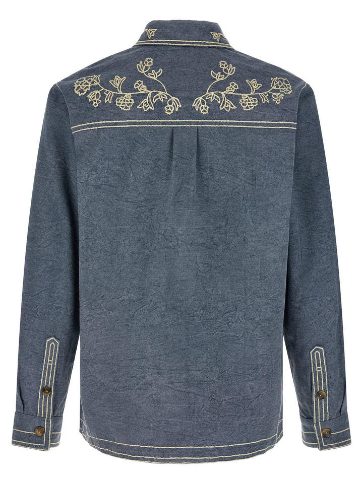 Marant Rudy Camicie - Blu | 99a4667a42de2236d0e6e97c61d0501b07927ee6