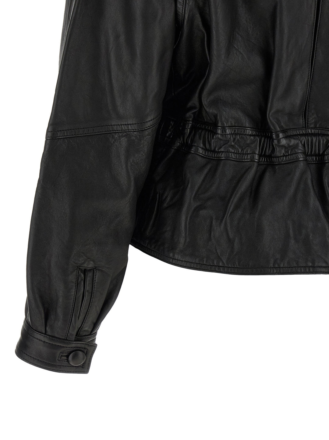 Isabel Marant Tressy Puffer Jackets - Nero | c45b656c7d54f55b4fb9ee2413e32355d1ef58a7