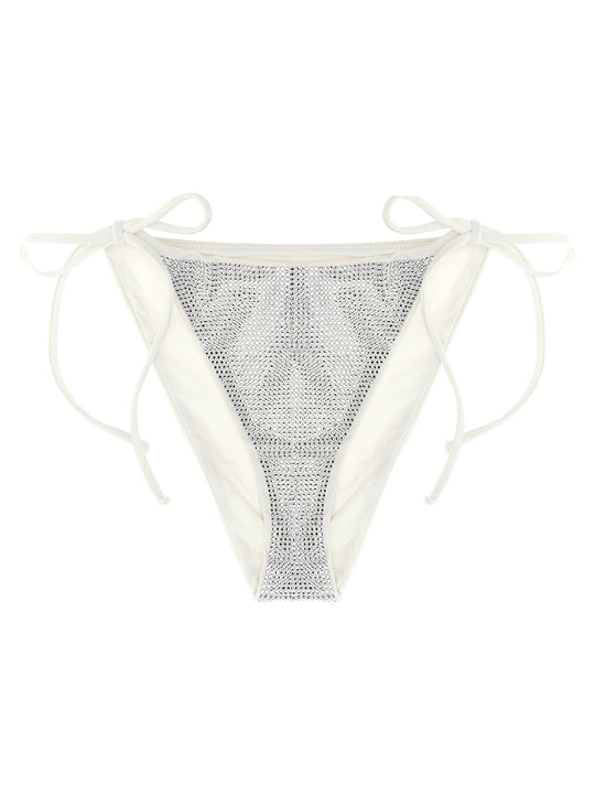 Virgo Bikini Bottoms Beachwear Bianco