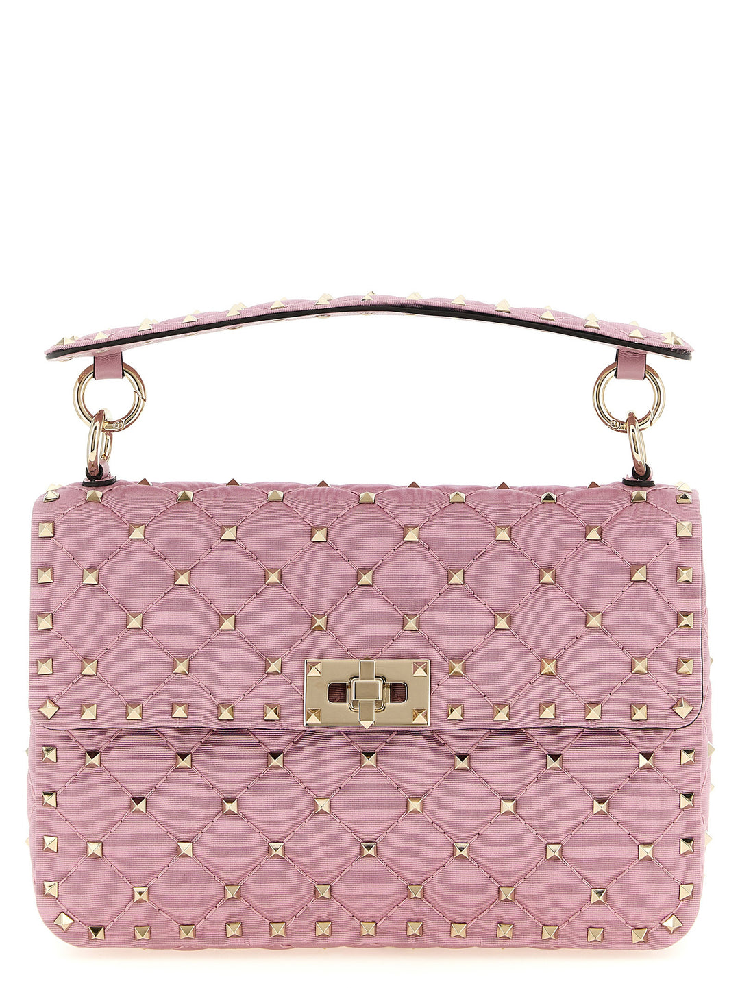 Valentino Garavani Rockstud Spike Borse a Spalla e Tracolla - Rosa | 8e81bb9f78e0e585a39d91e6e10b0789c62469d9