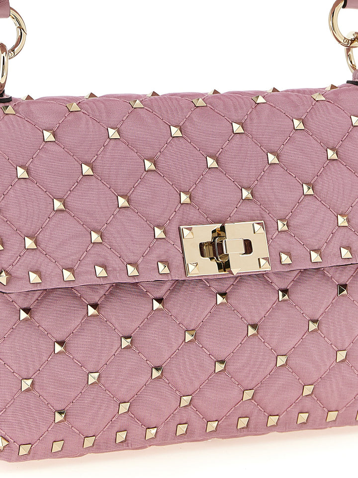 Valentino Garavani Rockstud Spike Borse a Spalla e Tracolla - Rosa | 109a2107a8737c7f8008532f57a9f01b3705e963