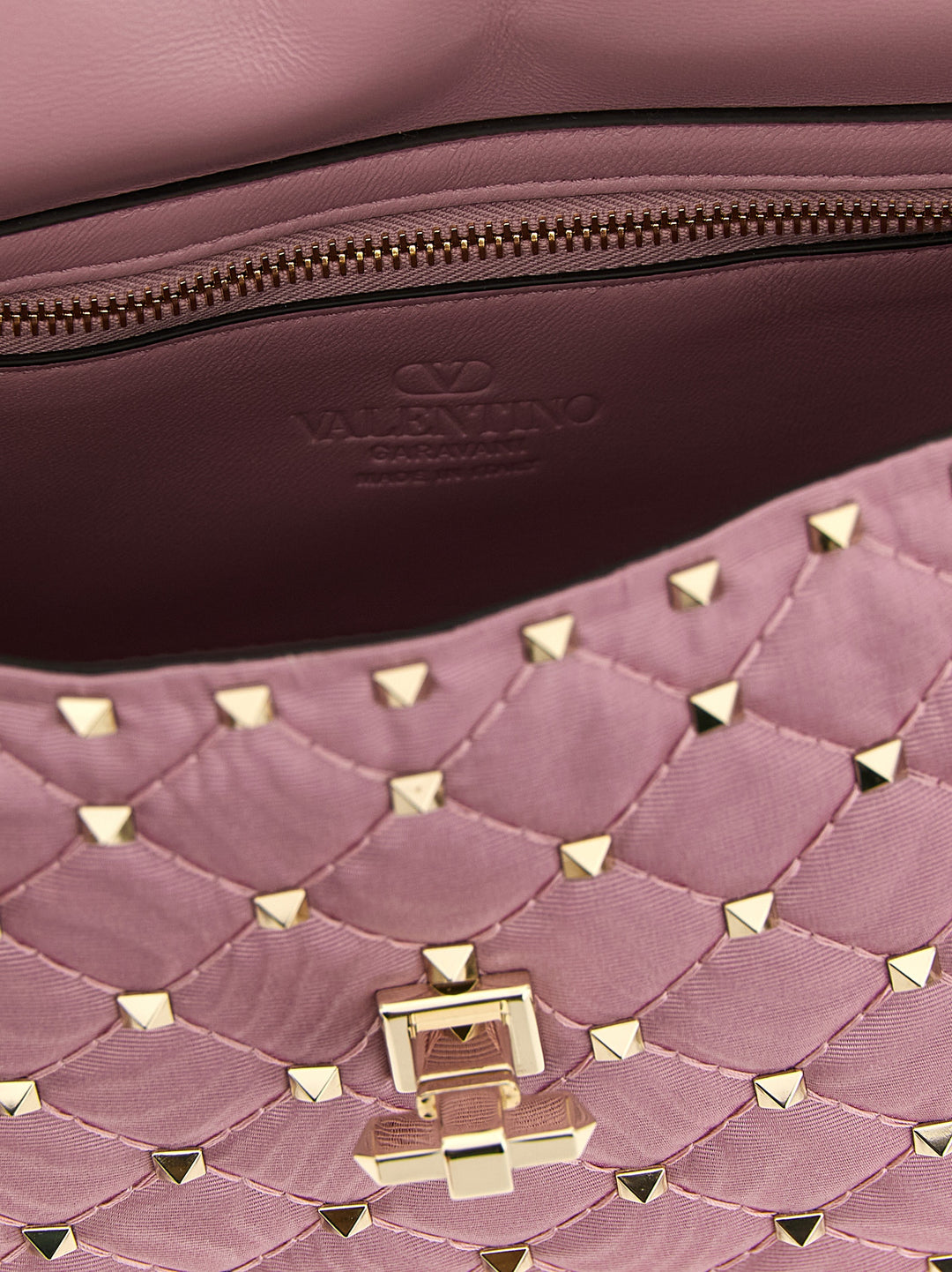 Valentino Garavani Rockstud Spike Borse a Spalla e Tracolla - Rosa | 019bc26ccd6a5c16cea7a8ba397af1eb72a1bbf7