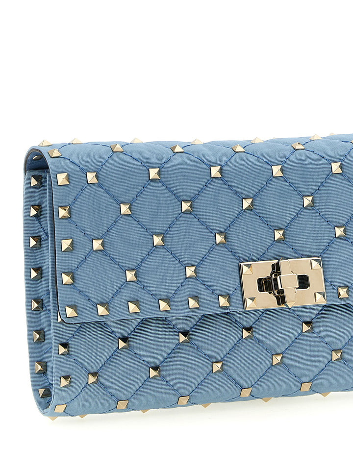 Valentino Garavani Rockstud Spike Borse a Tracolla - Celeste | 89243028c4df941849f6cce9a74f88aa1cf509c2
