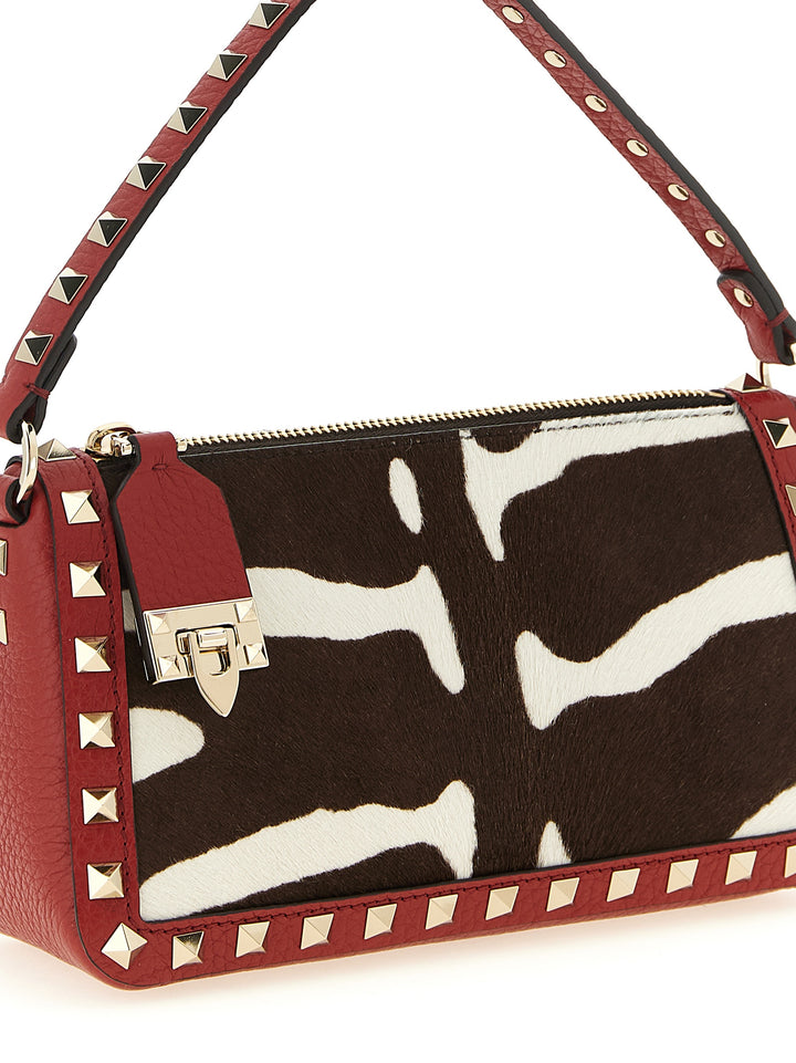 Valentino Garavani Rockstud Borse a Spalla e Tracolla - Rosso | 32a7c9bb6c0f4afe6d7f49d8d8fbf3a1968cf8d8