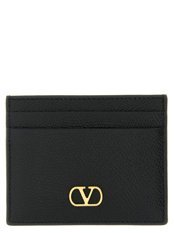 Valentino Garavani Valentino Garavani Vlogo Signature Cardholder Portafogli - Nero | e21fb566a3fdd5145bd6a73885665f1d06c64c12