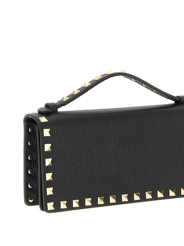 Valentino Garavani Rockstud Portafogli - Nero | 18b6eb16fed7a42c5f1d0759e1e25914cfe76e64