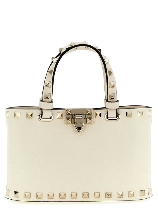 Rockstud Tote Beige