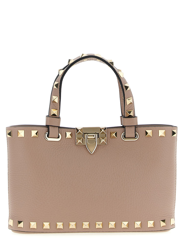 Valentino Garavani Rockstud Tote - Rosa | c5dc5b02d1312166bcaa9cdeb6051985f57021e0