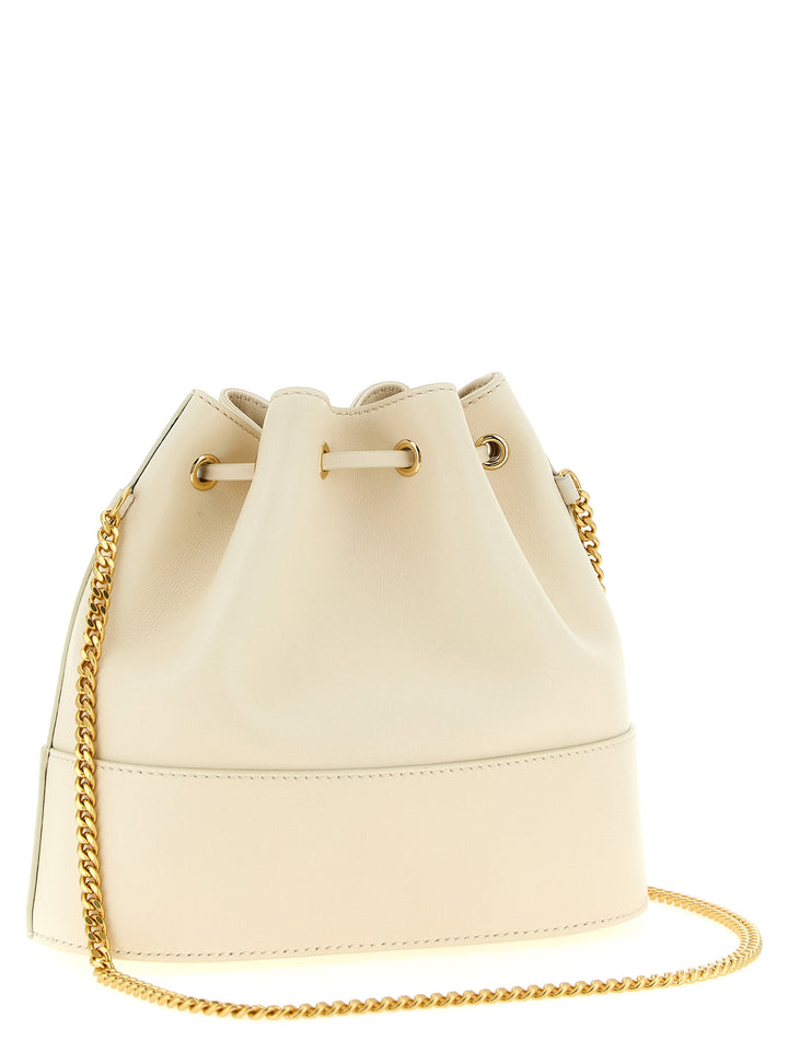 Valentino Garavani Valentino Garavani Vlogo Signature Sechiello Bag Borse a Tracolla - Bianco | 97dfe1eff8f33f230d91f86e624e35d4eb1f0076