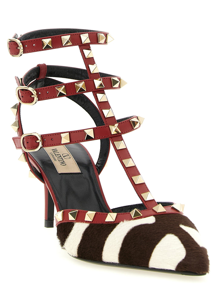 Valentino Garavani Rockstud Decollete - Multicolor | 4b537c8c082b046bc29098823986eb81d637120f