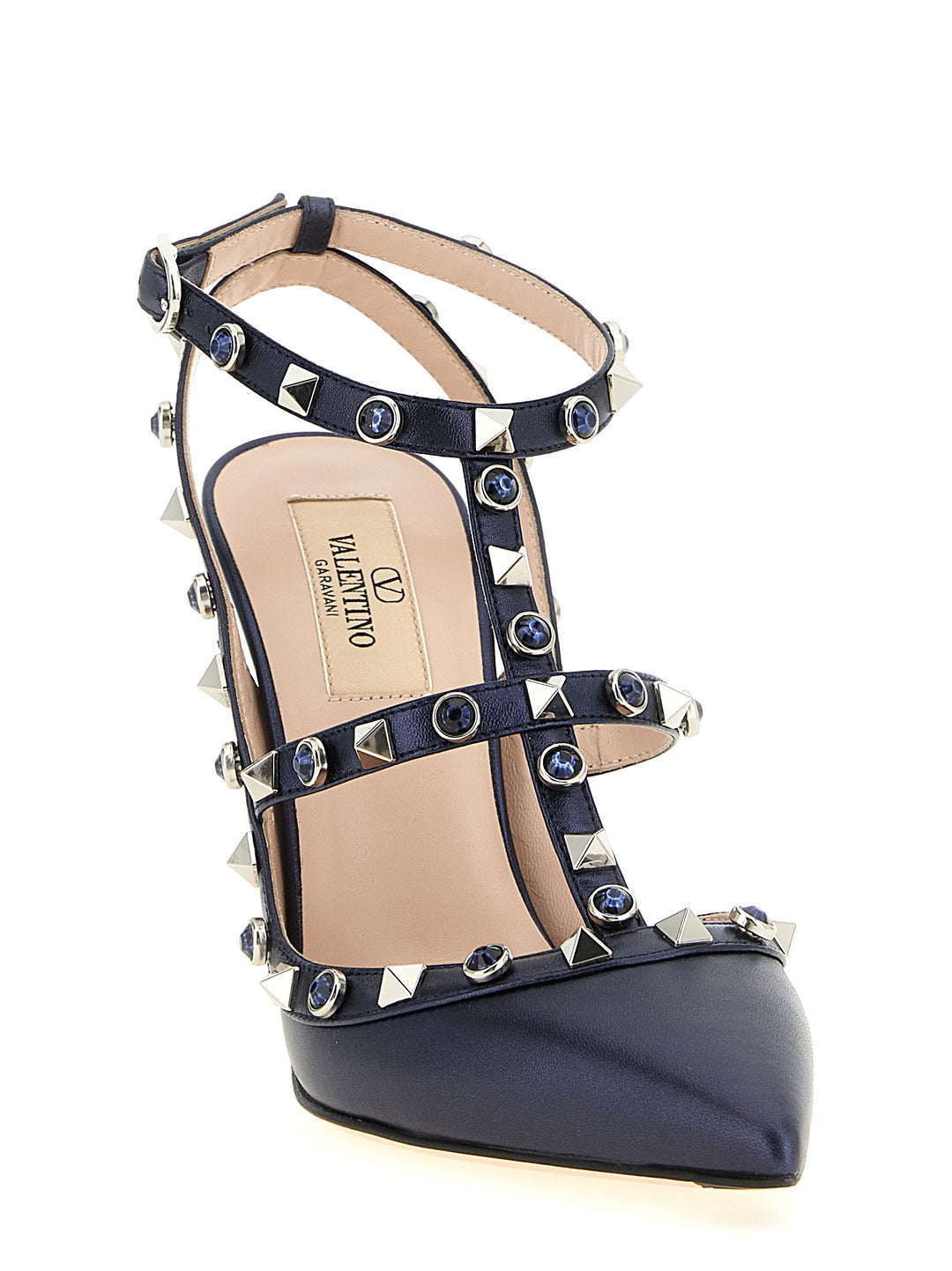 Valentino Garavani Rockstud Decollete - Blu | 73d227f139f992927cbd1e6167a00f54341abda7