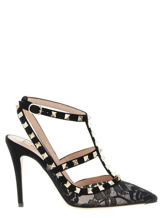 Rockstud Decollete Nero