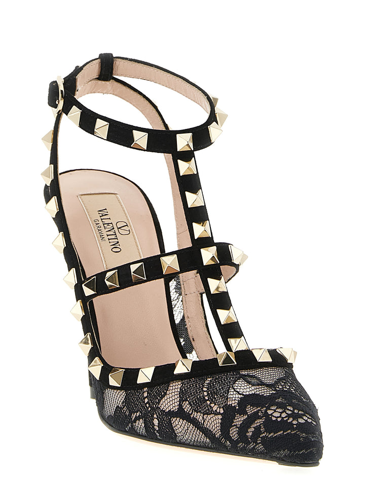 Valentino Garavani Rockstud Decollete - Nero | 8f455b5dc25034959e38fff210fdaecd41f0219b