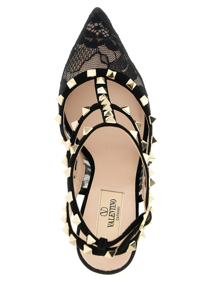 Valentino Garavani Rockstud Decollete - Nero | bcdc634de6d75a8bc3036e852927d8052c97e01e
