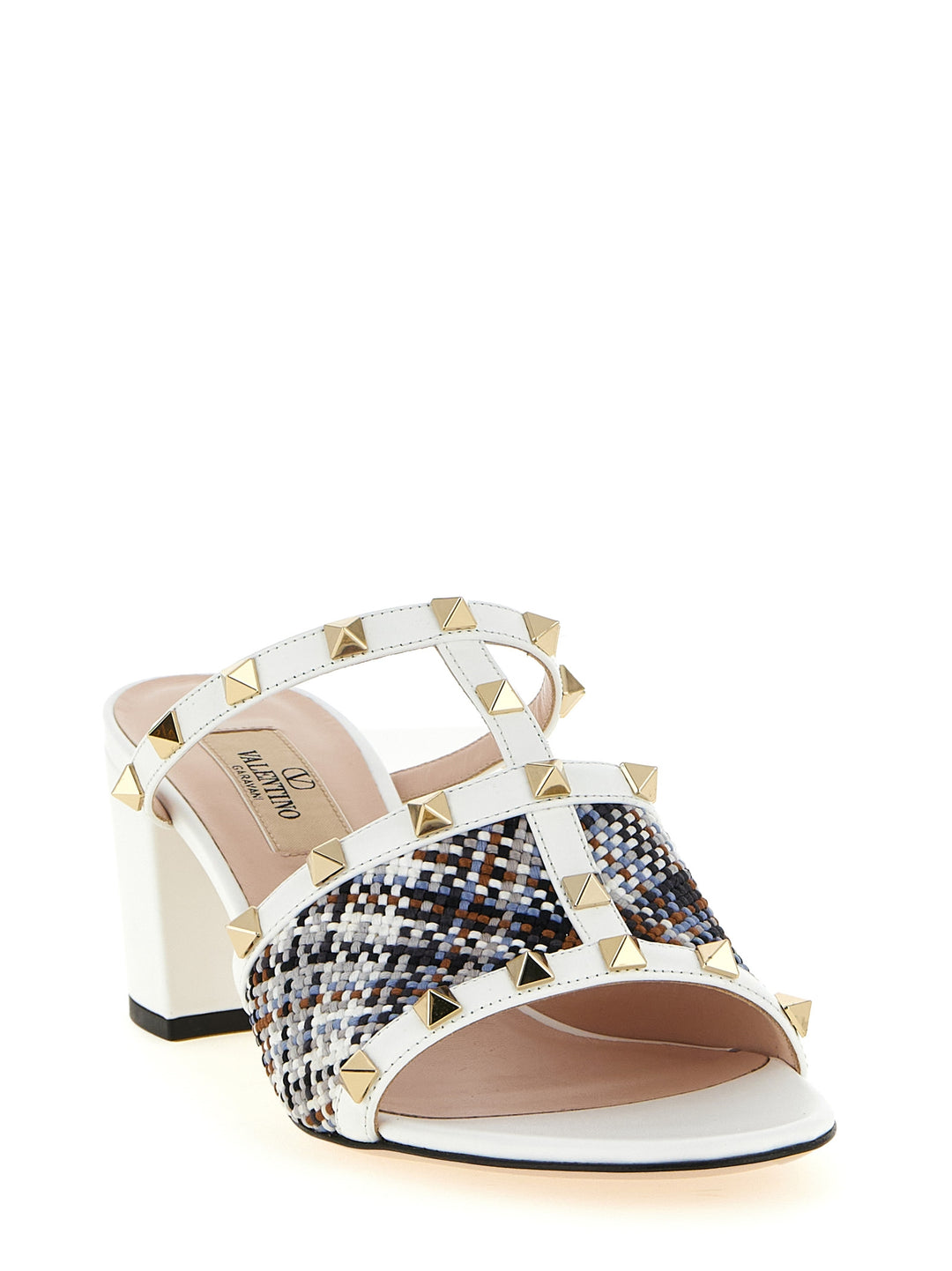 Valentino Garavani Rockstud Sandali - Bianco | 883367a3aea7fcef3c8de348dec033edcf72e37b