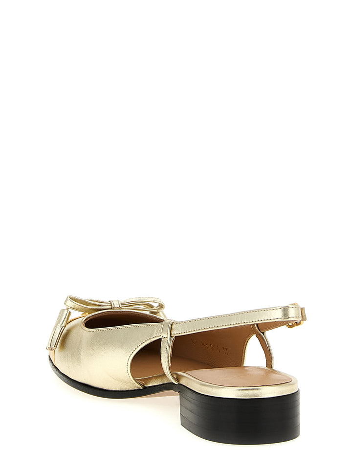 Valentino Garavani Valet Du Roi Flat shoes - Oro | 41fba13e6461861ca5d8b1c61ca04eafd0b09b68