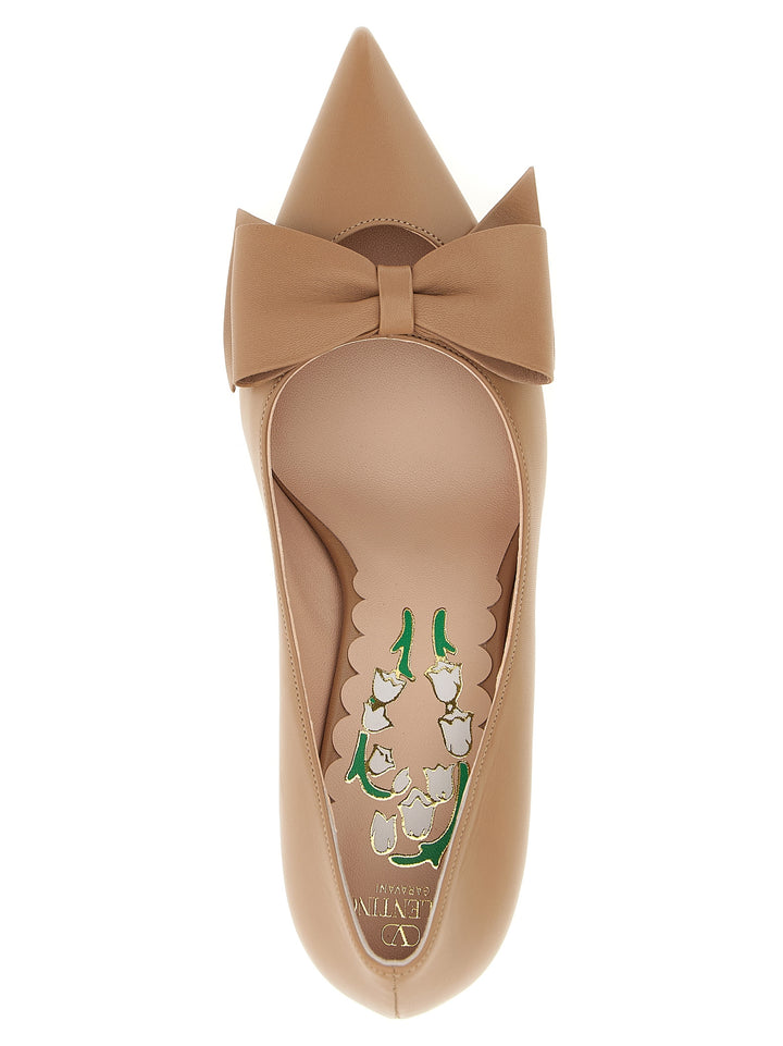 Valentino Garavani Bowow Decollete - Rosa | bad81e951f20b21d98548bc5aecf5b4ca577c3bd