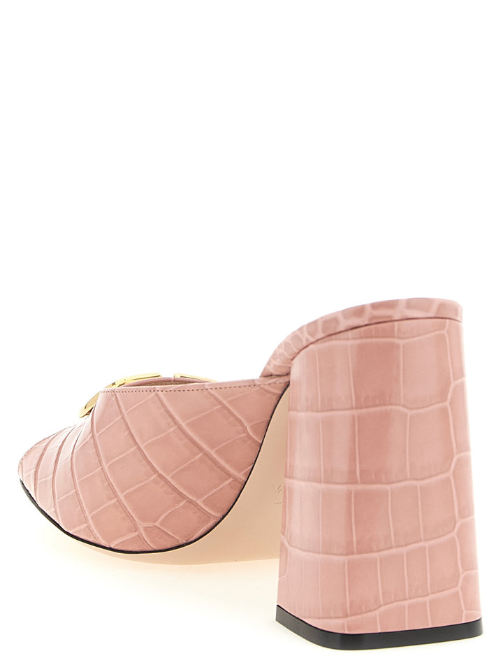 Valentino Garavani Vlogo Signature Sandali - Rosa | cf6baff4cab4f8207d844dcea83cf9c6dee2b04b