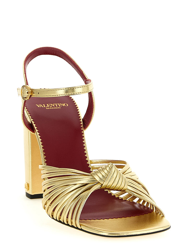 Valentino Garavani Annet Sandali - Oro | 540cafb306b7c9d169549ad767e86d395590eb85