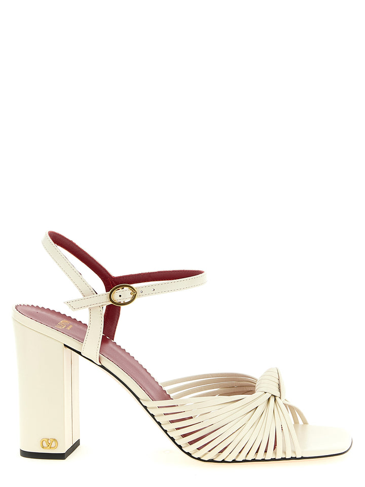 Valentino Garavani Annet Sandali - Bianco | 8a034fa6d864b944825f657a4de707ce2688ec9a