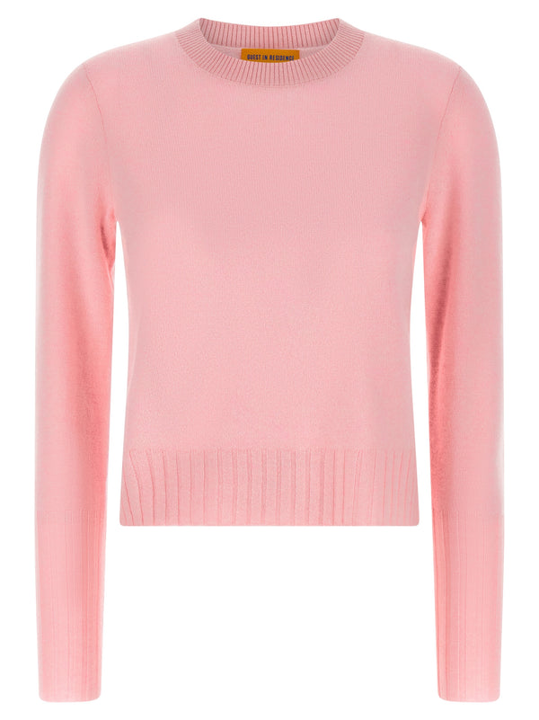 Shrunken Crew Maglioni Rosa