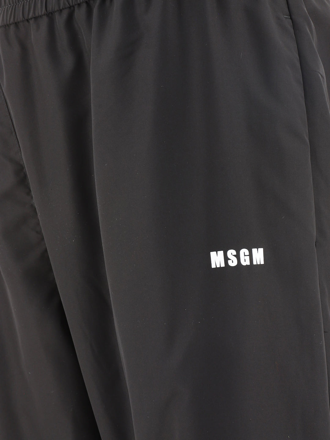 Msgm Msgm Trousers - Nero | 484d53cf8725440315a46d2aaf78d48a1d773e2e