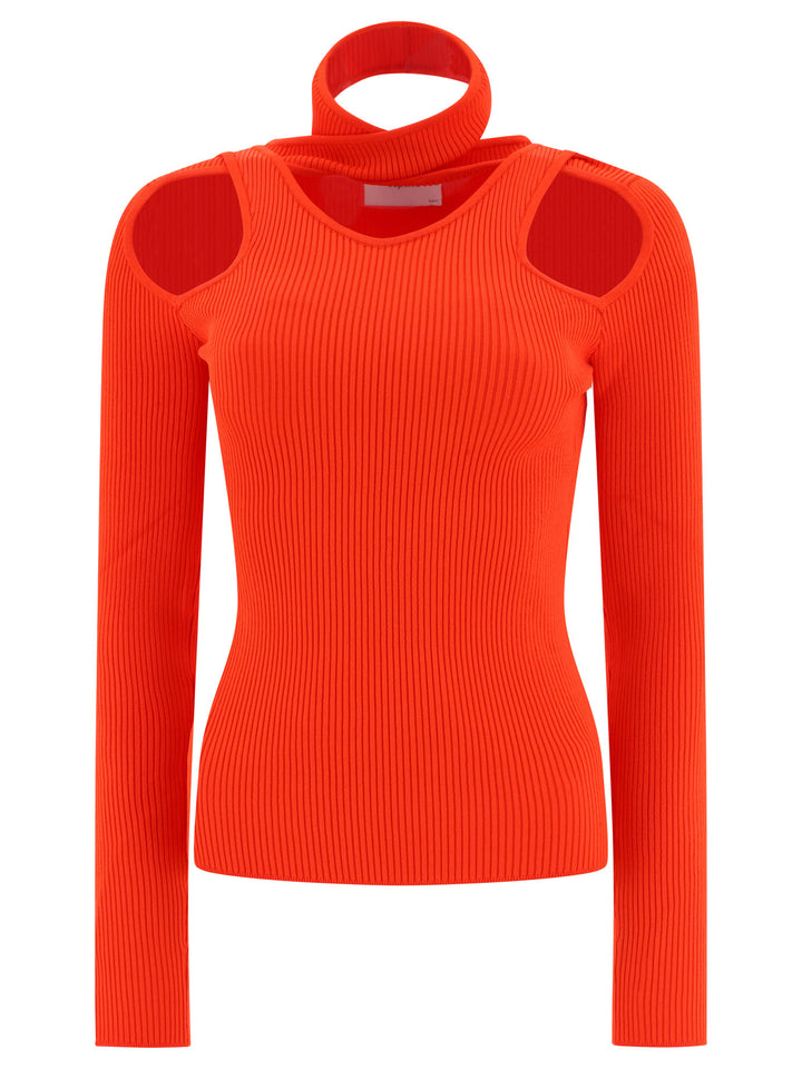 Coperni Top With Cut-Out Top - Rosso | 1b90850c0fdff61dddf9b5f0af178ac05f18a150