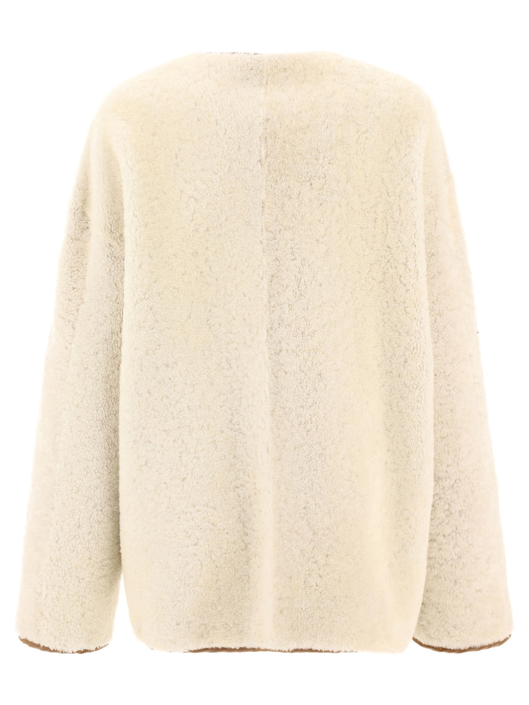 Giovi Reversible Shearling Jacket Jackets and Coats - Bianco | 8b6c32cd487ef180a6d21c7abe5c4052fe7142fa