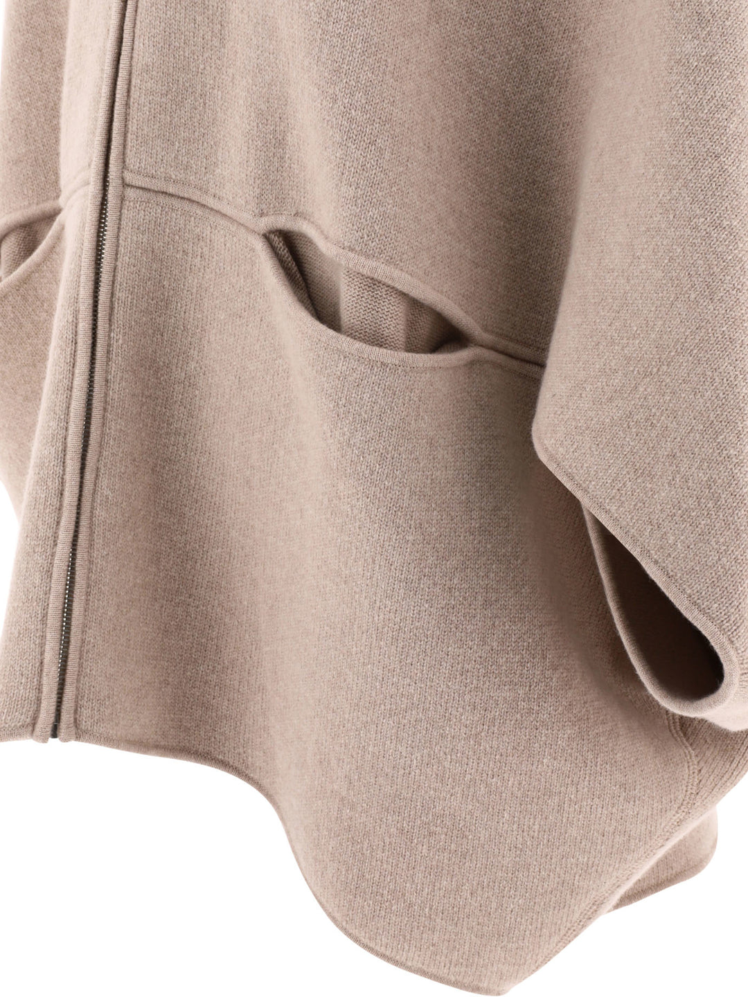 Giovi Wool And Cashmere Cape Jackets and Coats - Beige | 4b3e7bd2243dd4e4cfea50c58f215f20746039c5