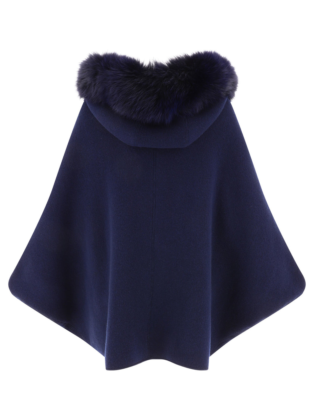 Giovi Wool And Cashmere Cape Jackets and Coats - Blu | b1668cde818a5c51178535280872b354e78d6bb4