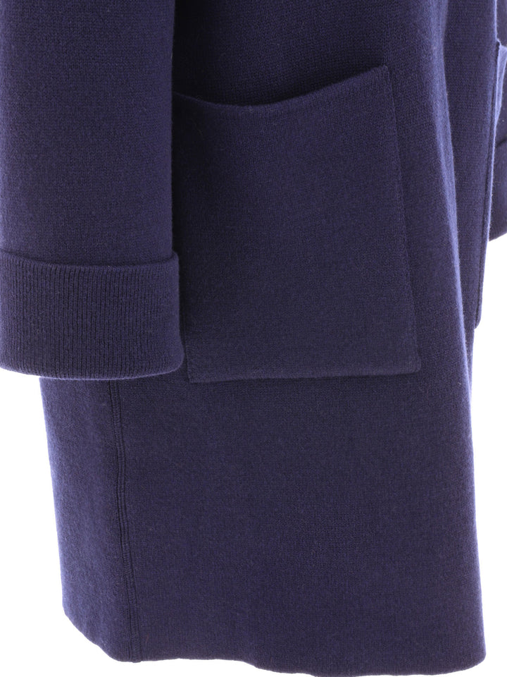 Giovi Wool And Cashmere Coat Jackets and Coats - Blu | ec91cc178af2472fe78de986f4f6340da7609f05