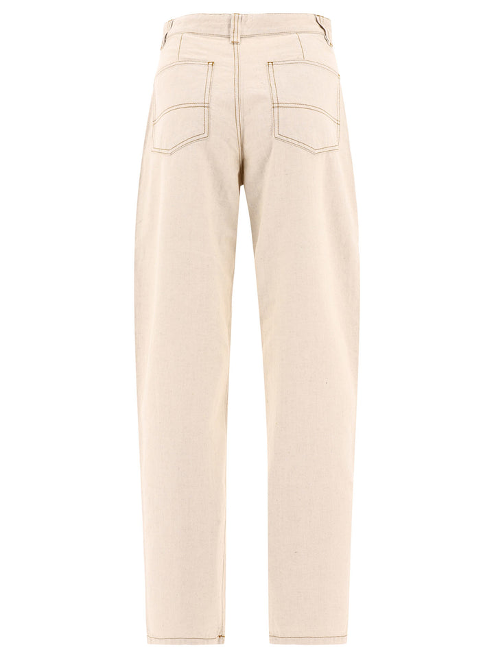 Isabel Marant Fanny Jeans - Beige | 9b27abc83a3dda1dc0d5896f079a15dcc7b933a4