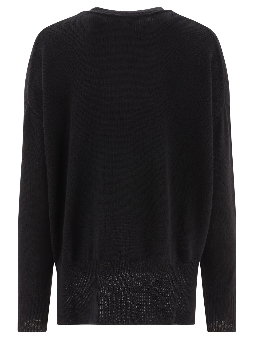 Jil Sander Superfine Cashmere Knitwear - Nero | da6298d9f91e2553e12bd6b4aec96ea3ca2cf2fa