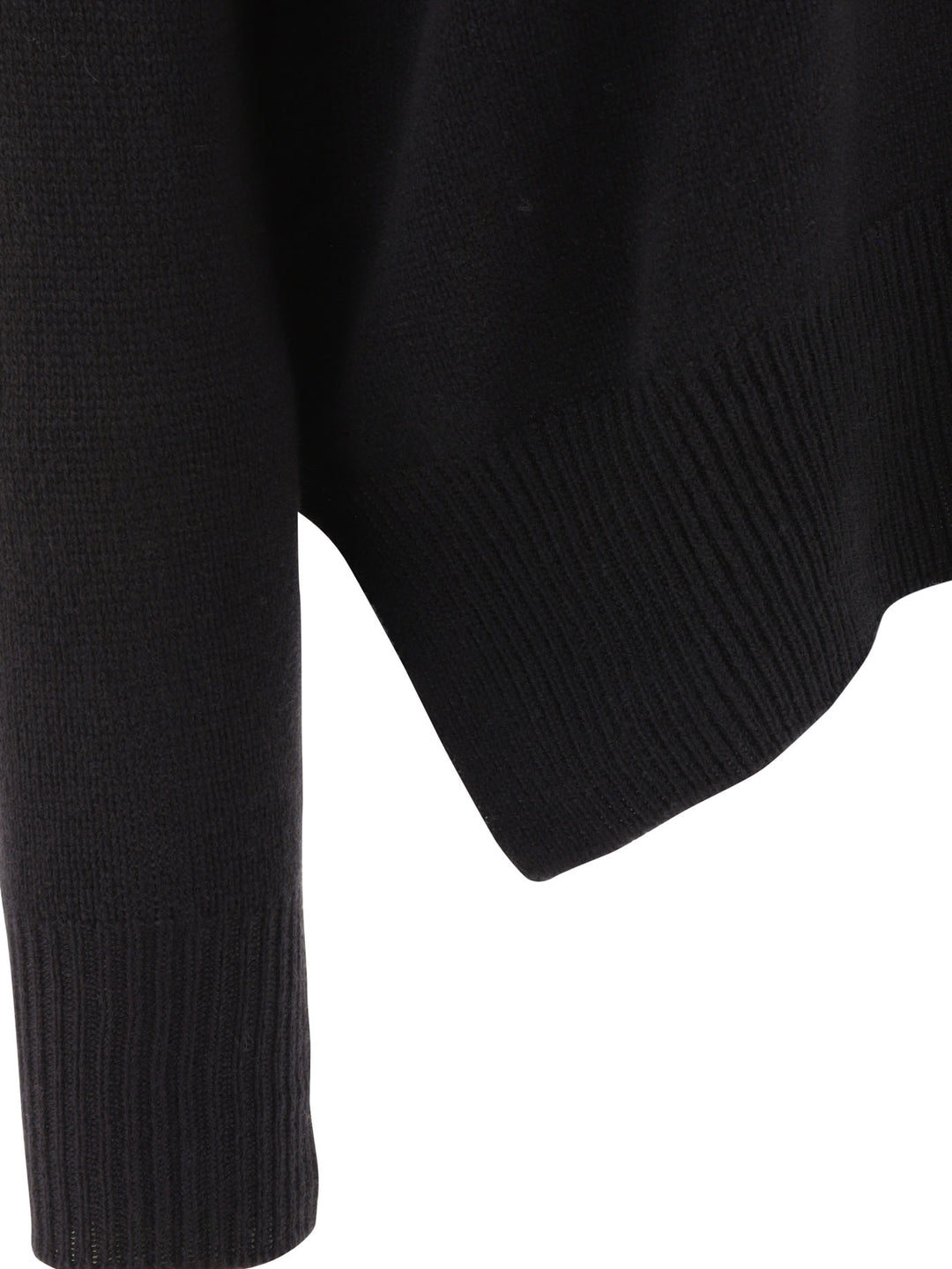 Jil Sander Superfine Cashmere Knitwear - Nero | ae6f88800c31a7cdfcd15252c7486a3fc2c94522