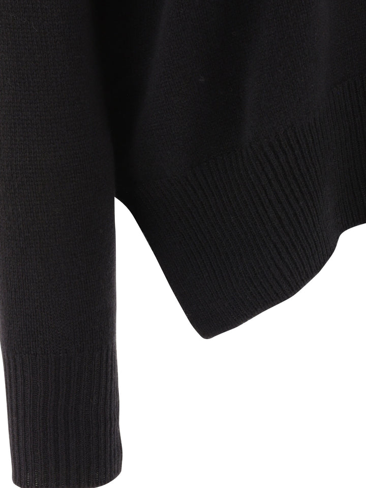 Jil Sander Superfine Cashmere Knitwear - Nero | ae6f88800c31a7cdfcd15252c7486a3fc2c94522