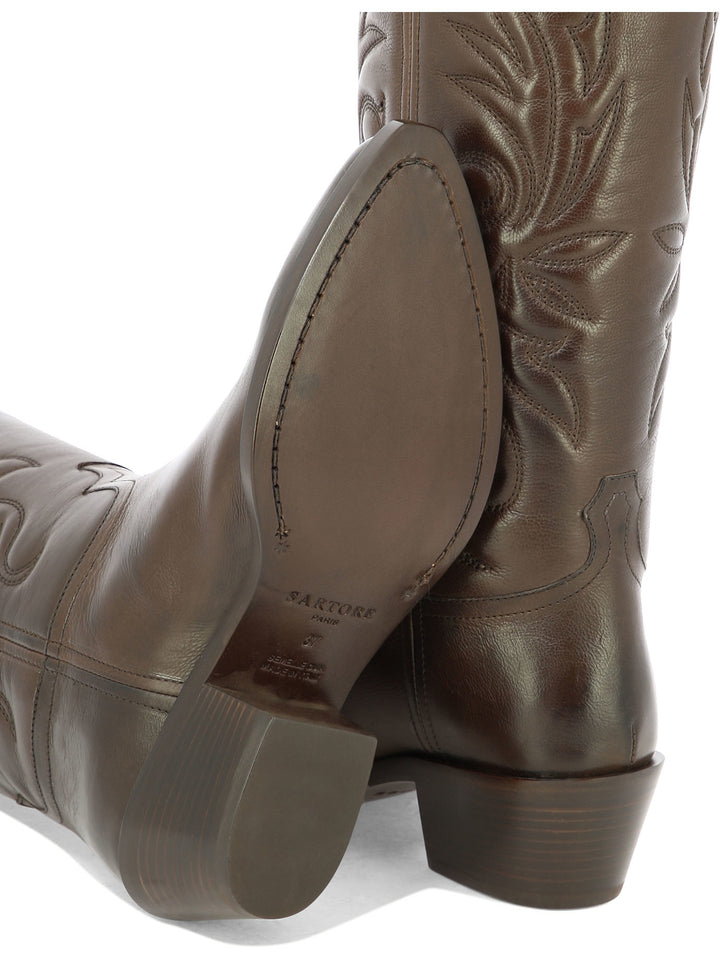 Sartore Texan Boots Boots and Ankle Boots - Marrone | d08f8a09ad92d91ba8526946120c4be7a8de552e
