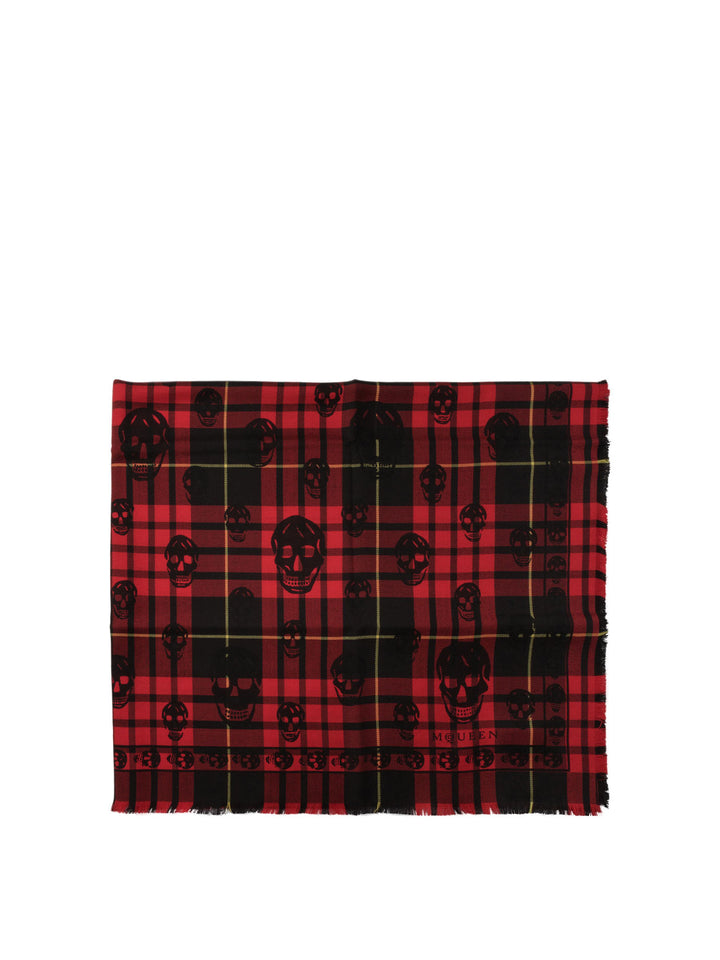 Alexander Mcqueen Scarves & Silk Scarves Sciarpe & Foulard - Rosso | 0acae3511ed8951b6921f7c72f8ee15058d55f84