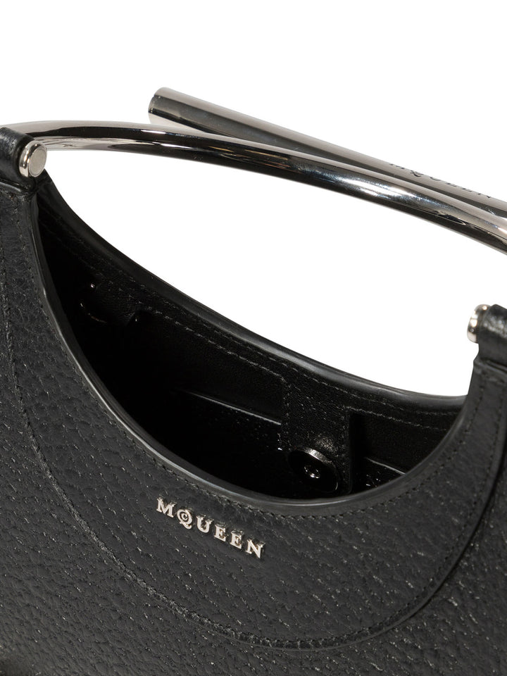 Alexander Mcqueen Mini Cross-Bar Handbags - Nero | 36e9313bb7556e816bd2d424f5f4789fbb993e32