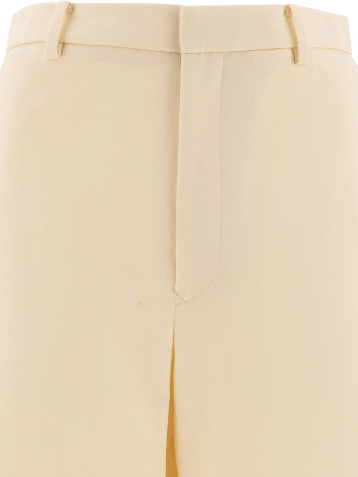 Auralee  Trousers - Bianco | 86dce27df80ee8d17de15775019c1e2551a8e430