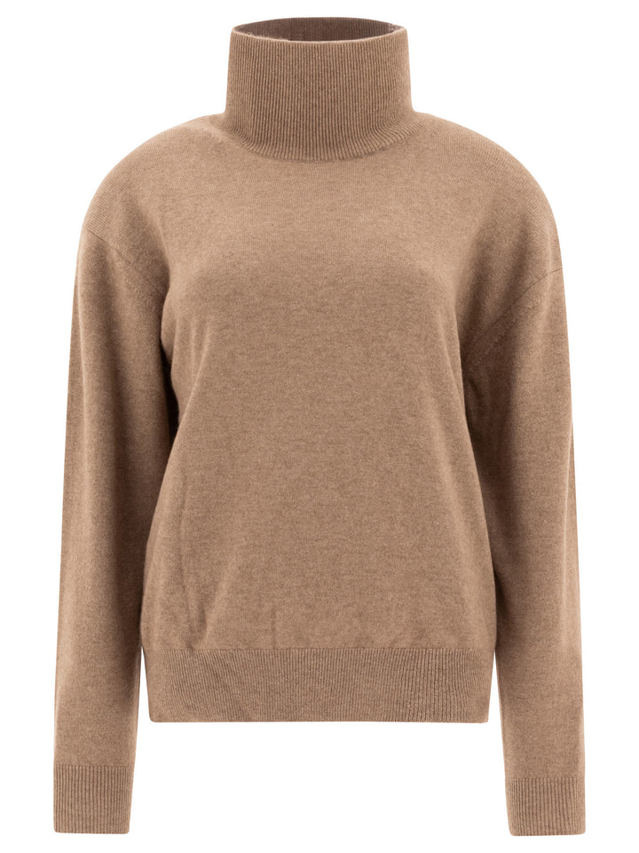 Auralee Cashmere Turtleneck Sweater Knitwear - Marrone | dc81da1466f590a1fda148243aa304edffd2e74f